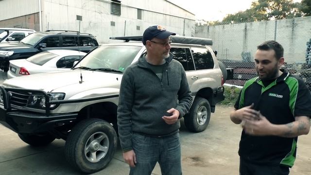 Toyota Landcruiser 105 bull bar & rear bar Barwork Installation by Raslarr | VLOG ALLOFFROAD #6 смотреть онлайн