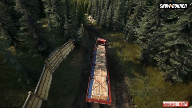 SnowRunner: LASWILL Norway Map Contracts Blocked The Road With AZOV 7330 смотреть онлайн