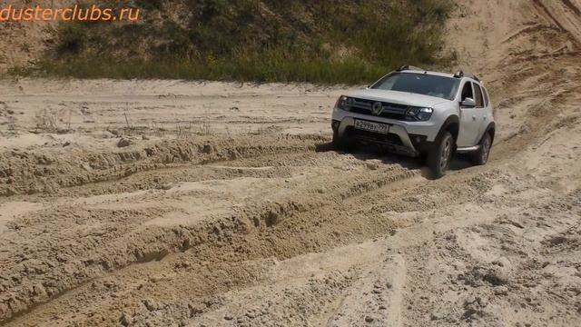 Renault Duster - Лыткаринский карьер! ПЕСОЧНИЦА!!! смотреть онлайн