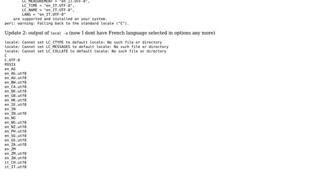 Ubuntu: Different UI language for week/month from default in KDE смотреть онлайн