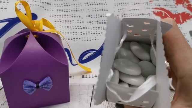 Свадебные бонбоньерки или свадебные коробочки в подарок для гостей. Сколько помещается конфет? смотреть онлайн