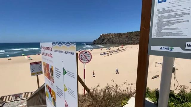 Увидеть океан! Прогулка по пляжу Одесейше, Португалия | Praia de Odeceixe, Portugal ?? смотреть онлайн