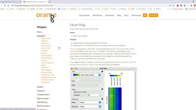 3.1. Обзор платформы Orange Data Mining смотреть онлайн