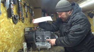 Заводская ЦПГ на двигателе БУРАНА  собрана правильно!  Теория не подтвердилась!