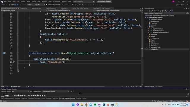 Save Data To Database By Form Using Blazor (In Depth And From Scratch) смотреть онлайн