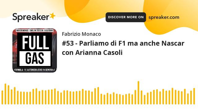 #53 - Parliamo di F1 ma anche Nascar con Arianna Casoli смотреть онлайн