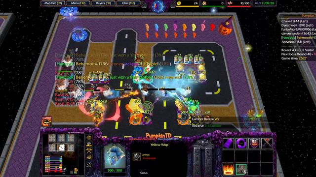 Pumpkin TD, unlocking chaos wings 6mill DT! смотреть онлайн