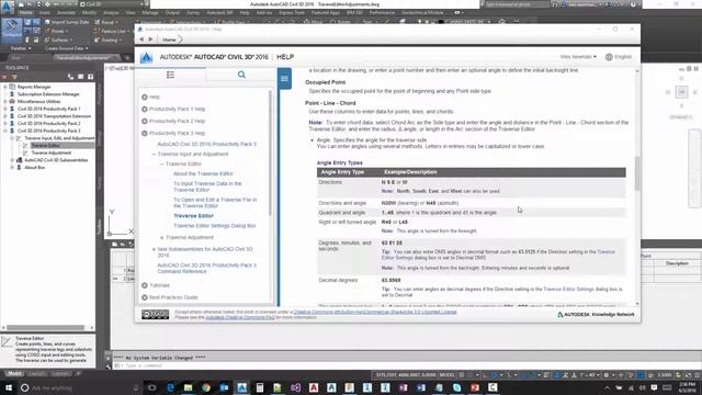 Exploring the Traverse Editor in Civil 3D 2016 Productivity Pack 3 смотреть онлайн