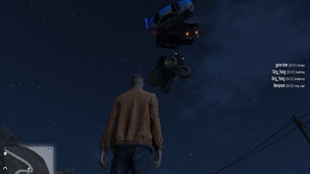 Grand Theft Auto V Встретил игрока магнитрона из академии мутантов. смотреть онлайн