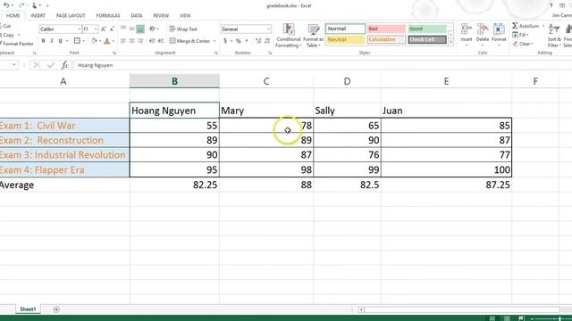 Excel formatting: merging cells, changing column row width, wrapping text, fonts, colors, alignment смотреть онлайн