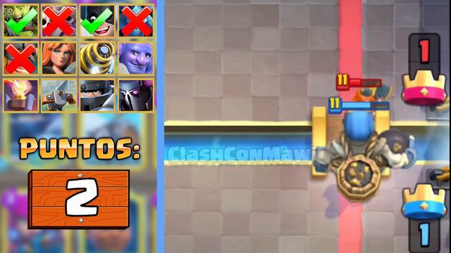 REY ESQUELETO vs GIGANTE ESQUELETO ESTELAR: 1 VS 1 (Clash Royale temporada / season 29) смотреть онлайн