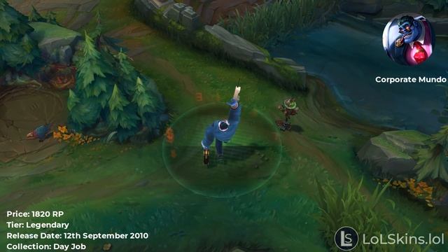 Corporate Mundo - Skin Spotlight - Day Job Collection - League of Legends смотреть онлайн