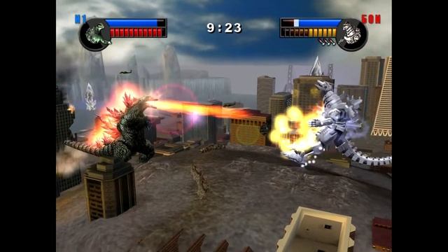 Godzilla Unleashed - Черт, уже не "Новейшая" игра по Годзилле (PS2) [HD 1080p] смотреть онлайн