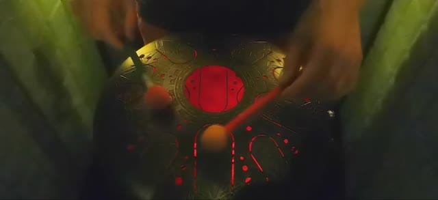 Music For Meditation - Buddha Drum (Steel Tongue Drum, Tank Drum, Happy Drum, Hapi Drum, глюкофон)