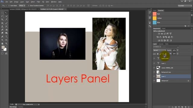 How to Use Layers Panel in Photoshop - Tamil смотреть онлайн