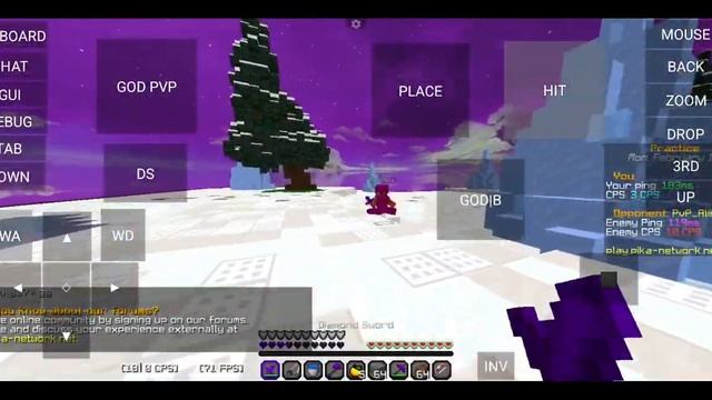 PHONE VS PC PLAYER GOT DESTROYED #android #java #pojavlauncher #minecraft #pikanetwork смотреть онлайн