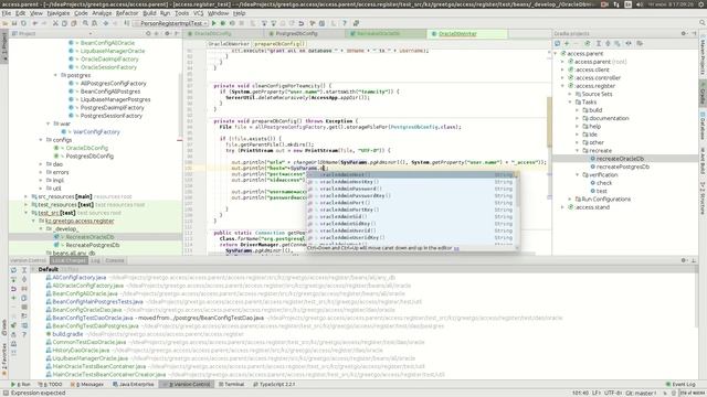 006 11 1 Access ConfigureDB Oracle смотреть онлайн