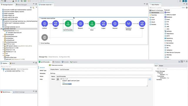 Tutorial: Create a realtime translation Slack app using Microsoft Translator & Anypoint Studio смотреть онлайн