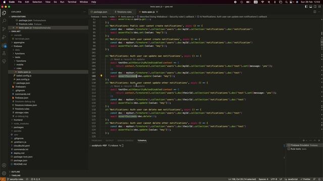 Testing Firestore security rules in 2023 смотреть онлайн