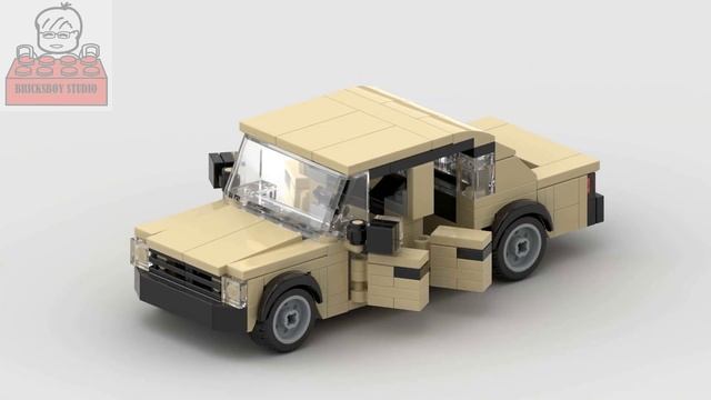 LEGO MOC#30 Russia Lada VAZ-2105 Лего Ла́да АвтоВАЗ смотреть онлайн