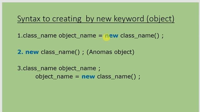 Class in java and constructor смотреть онлайн