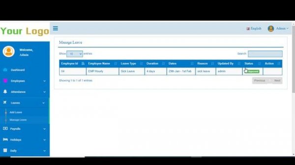 HR Software Demo - HRM Software Demo - Employee Management Solution - Attendance Software