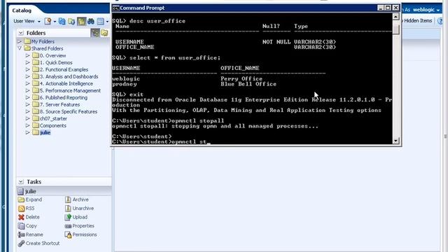 OBIEE Dynamic Session Variables - Creating and Using in an Analysis - OBIEE Online Training смотреть онлайн