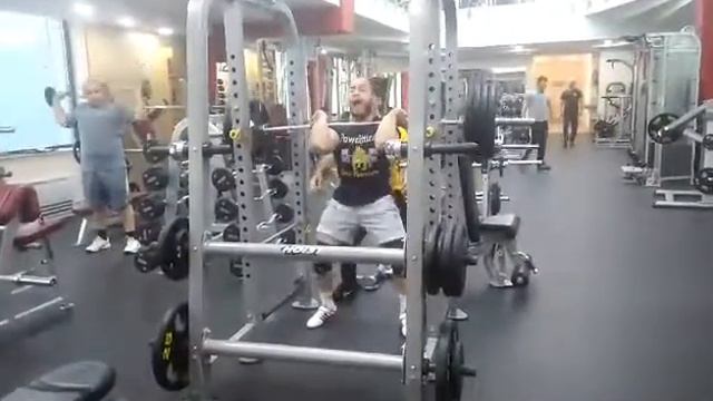 Фронтальный присед 180кг смотреть онлайн