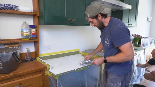 Wow! Microcement Kitchen Worktop ~ KB#13 смотреть онлайн