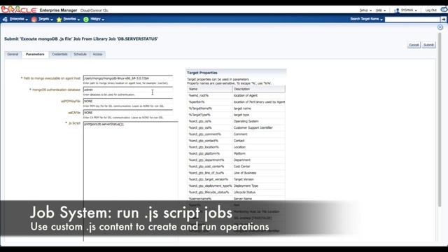 aidev mongoDB monitoring plugin for Oracle EM: .js jobs смотреть онлайн
