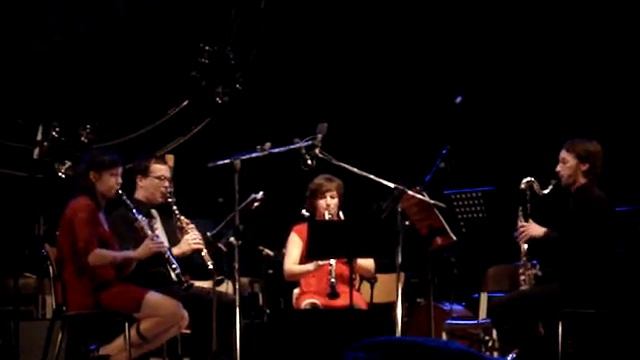 ISAAC ALBÉNIZ - "Tango from España" (arr. Sjoerd van der Veen) for clarinet quartet смотреть онлайн