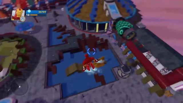 Disneyland Paris SPACE MOUNTAIN re-creation - Disney Infinity 2.0 Toybox смотреть онлайн