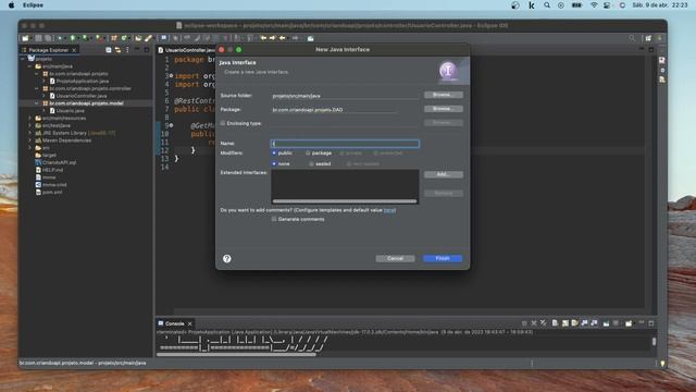 Projeto Web API Java Spring Boot - 5 (Model e DAO) смотреть онлайн