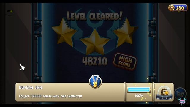 Angry Birds Star Wars II. Level 1-5. смотреть онлайн
