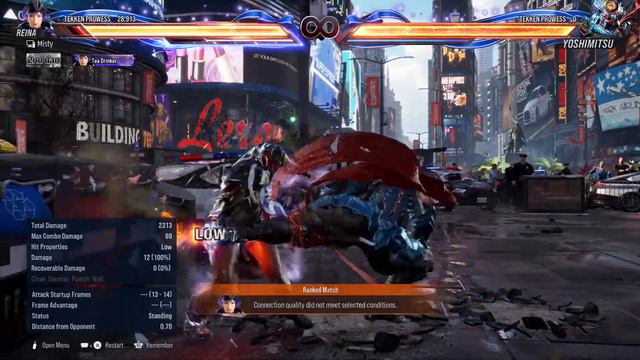 Reina tekken online ranked match смотреть онлайн