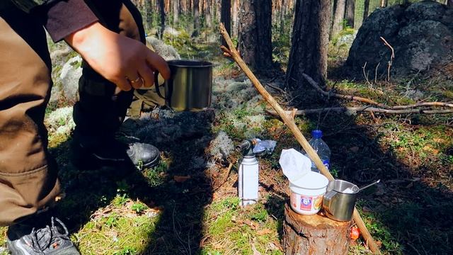 Легкий походный набор за 100 рублей,для походов в лес и на природу. смотреть онлайн