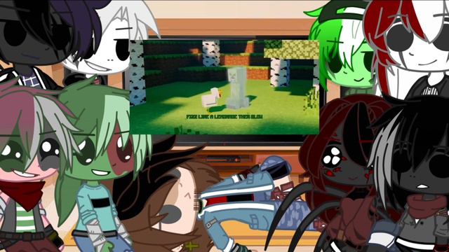 ||Monster School react to the “Creeper Rap Remix“||Ms||Gc||read desc|| смотреть онлайн