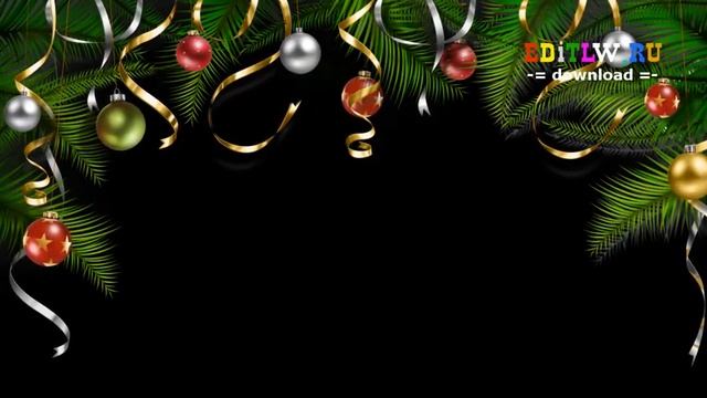 Новогодний фон для видео смотреть онлайн