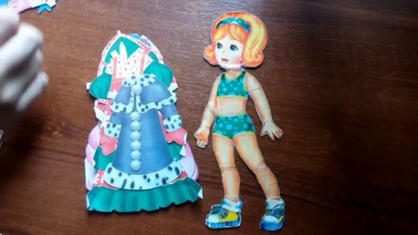 Наряды моих бумажных кукол 3 часть