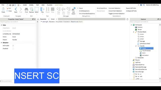 How To Make A Working Sword (Roblox Scripting) смотреть онлайн