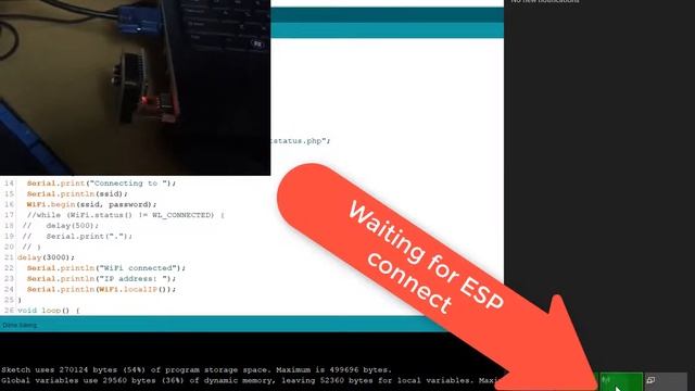 Control led with ESP8266 | Webhost | MySQL смотреть онлайн