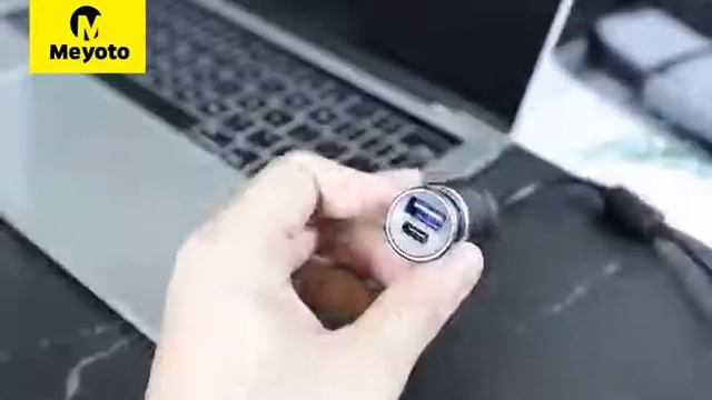 Автомобильное зарядное устройство в прикуриватель 1 порт Type C - 1 порт USB 36W смотреть онлайн