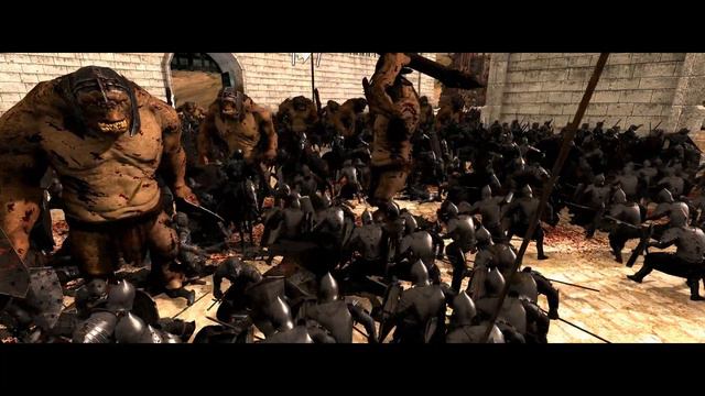 Mordor Vs Gondor | Cinematic Battle | Total War Rise Of Mordor