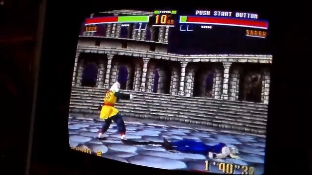 We found a Sega VIRTUA FIGHTER 2 Dedicated Arcade Machine! 90's CRT Goodness... смотреть онлайн