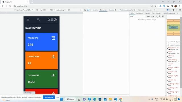 Angular 15 Latest Admin Dashboard Template Including Charts смотреть онлайн