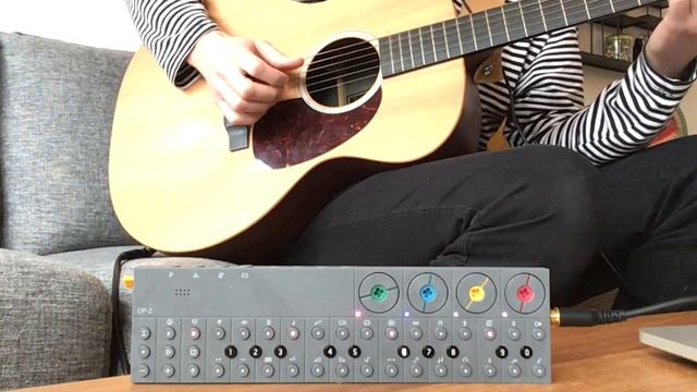 OP-Z guitar and piano melody смотреть онлайн