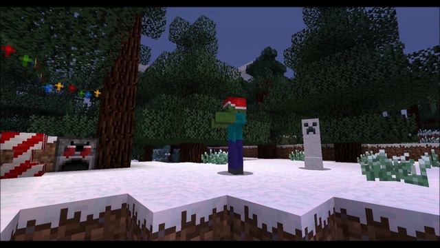 Top 5 Christmas Texture Packs for Minecraft 1.8 смотреть онлайн