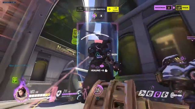 1st Support Comp!(Playing w/o AIM ASSIST on Overwatch Console) смотреть онлайн