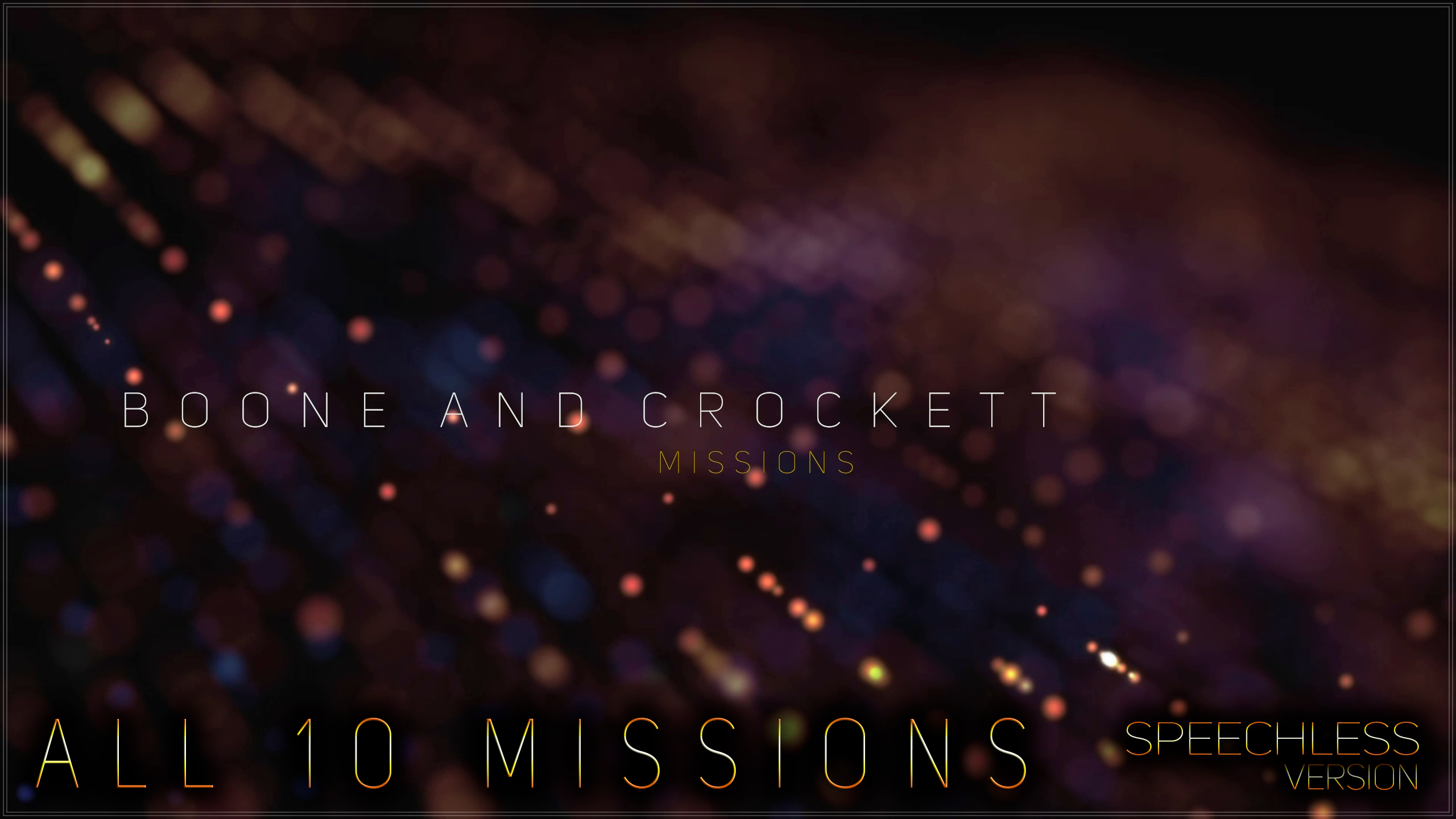 ♢ TheHunter Classic ♢ Boone And Crockett Missions ♢ Speechless Version ♢