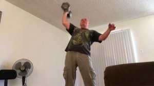 гантель 32 кг на 25 раз 70 lbs dumbbell